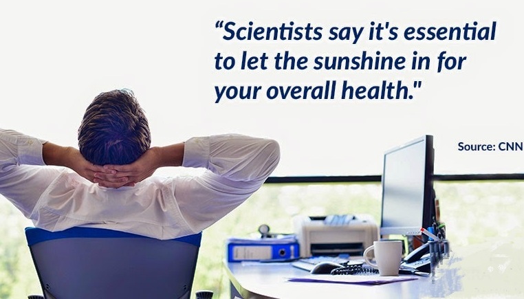 Study: Essential to Let Sunshine in for Overall Health